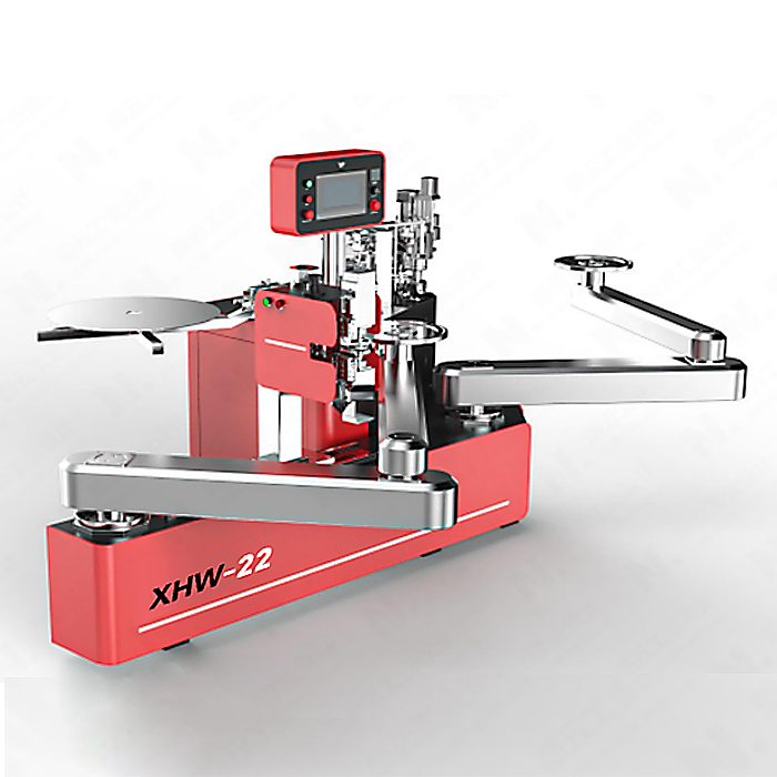 XHW-22 Double arm double station curved straight line irregular edge banding machine