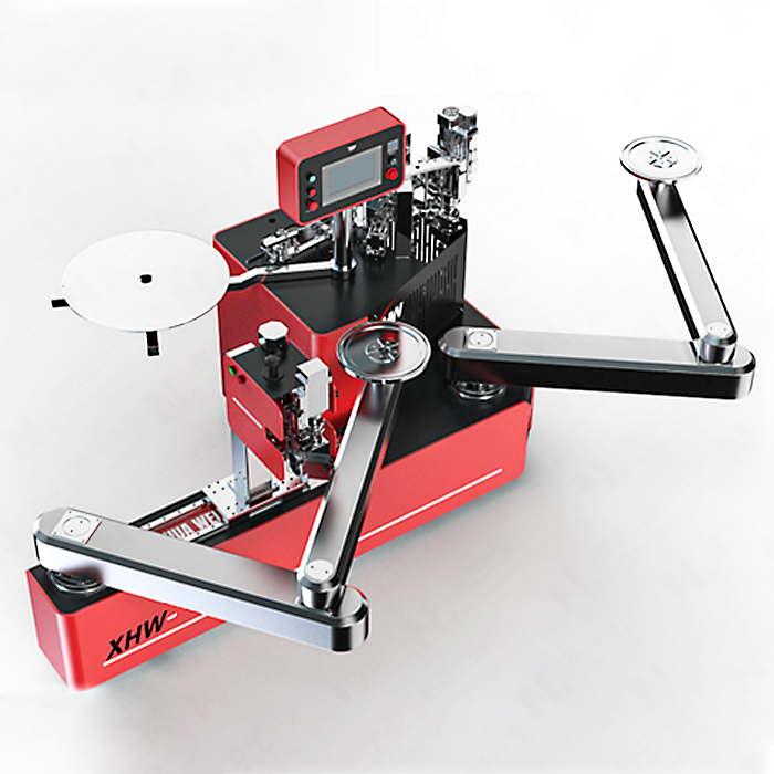XHW-22 Double arm double station curved straight line irregular edge banding machine